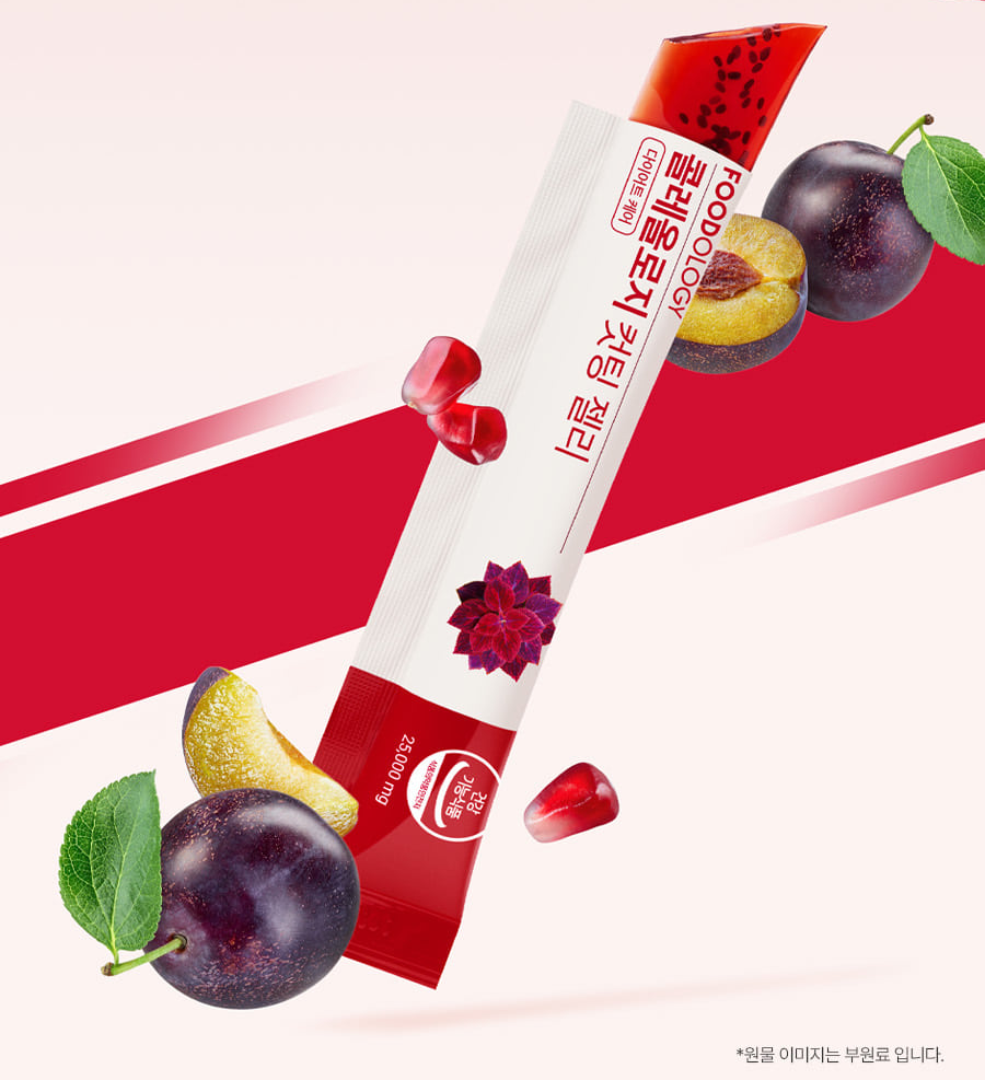 Foodology Coleology Cutting Jelly, 25,000 mg × 15 sticks.
