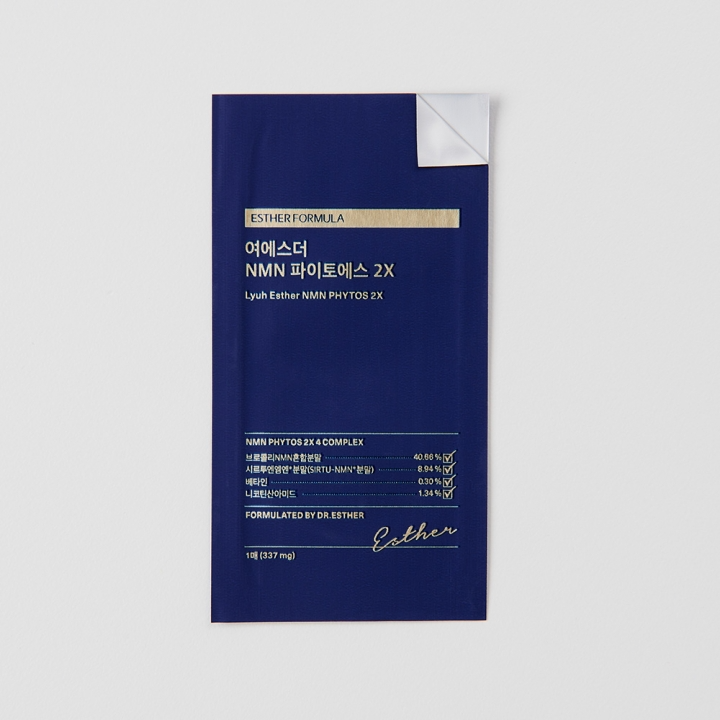 [ESTHER FORMULA] NMN Phytos 2X (337mg × 30 sheets).