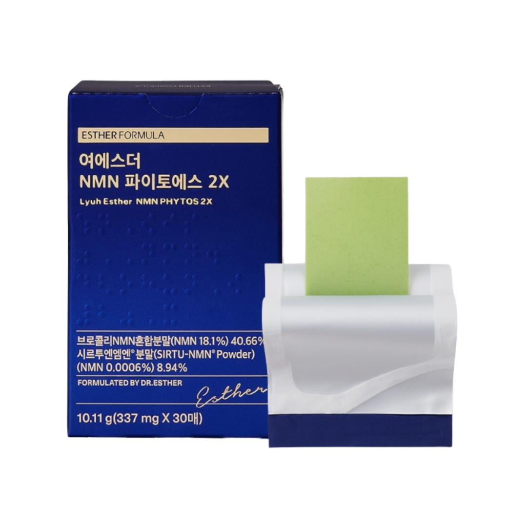 [ESTHER FORMULA] NMN Phytos 2X (337mg × 30 sheets).